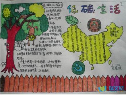 绿色春节手抄报内容