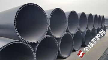 pvc-u轴向中空壁管的应用