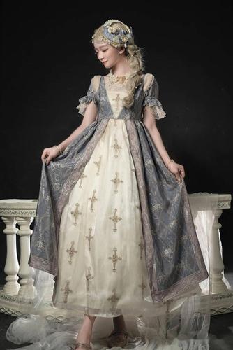 这30款帝政风lolita,重现17~18世纪的优雅!