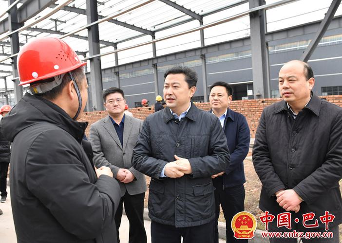 2月14日下午,巴中市委书记罗增斌前往恩阳区