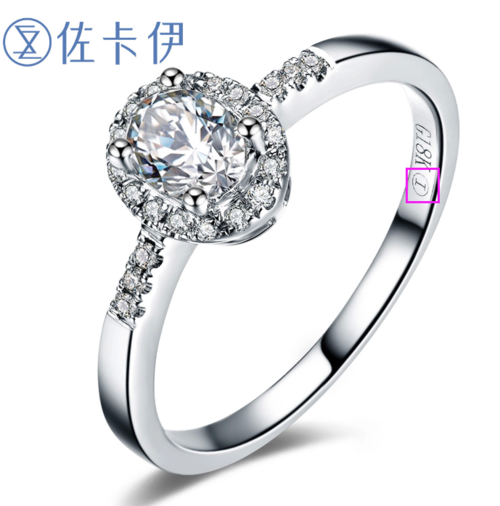 佐卡伊戒指内圈的标志