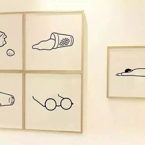 爆红日本插画设计家 noritake,简单的黑白