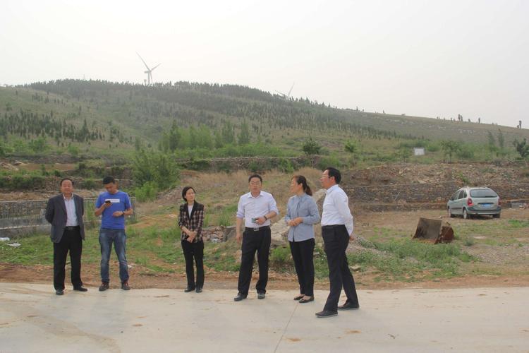 泗水县乡村振兴指挥部督导圣水峪片区建设