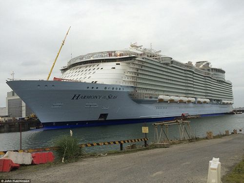 世界最大邮轮海洋和谐号5月将首航地中海