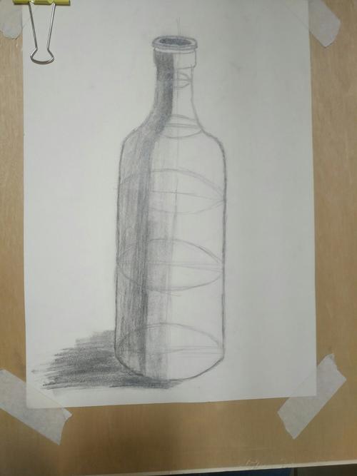 妞的素描画