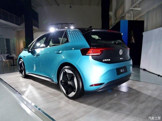 欧洲畅销车型上汽大众id3今日将上市