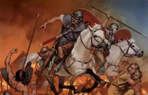 让卫青带兵绝对是欺负他们汉帝国与罗马军团的骑兵大比拼