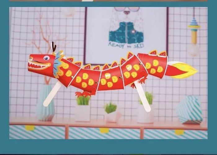 【童"画"家】叮咚~ 中国风舞龙纸杯手工活动等您来报名哦!