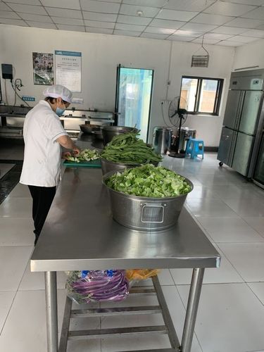 新鲜可口又实惠工地上的示范食堂守护城市筑梦人的舌尖安全