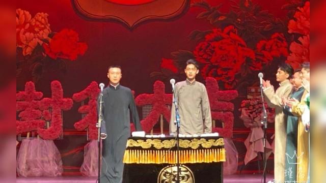 秦霄贤:孟哥是回家了嘛?刘筱亭:补妆去了 周九良:那我去找他