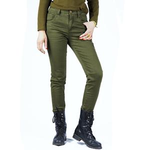 军装小脚裤春秋弹力裤女装纯棉军绿色jeep专柜正品军迷户外多口袋
