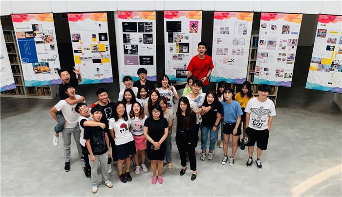 耿丹国际设计学院环境国际举行designillustration结课展