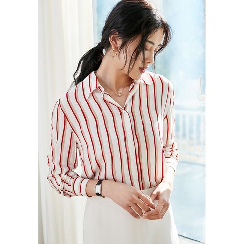 条纹衬衫图片大全 各种款式条纹衬衫搭配图片欣赏【15图】