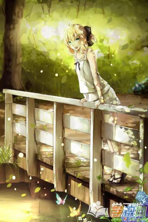 动漫唯美插画背景绘画作品