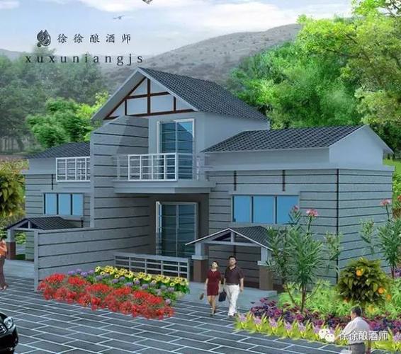 精美乡村自建房,可把隔壁老王给羡慕死了!收藏!