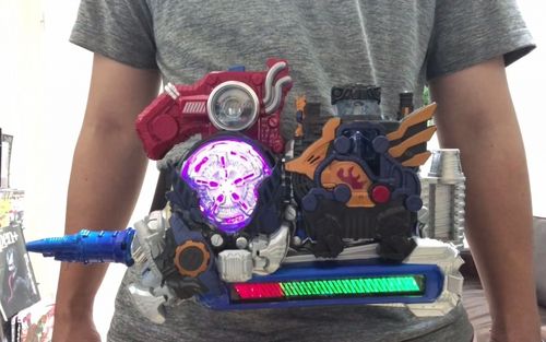 特摄假面骑士创骑创骑驱动器改造假面骑士克罗兹变身