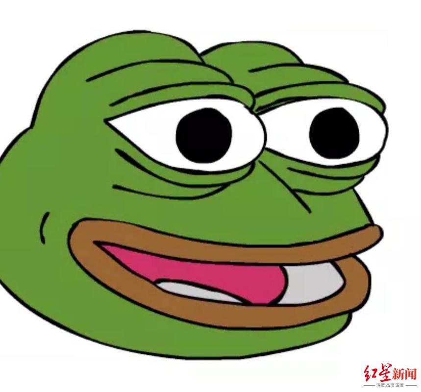 pepe最初的表情pepe变成"悲伤蛙"后此后多年,pepe的表情包被国外网友