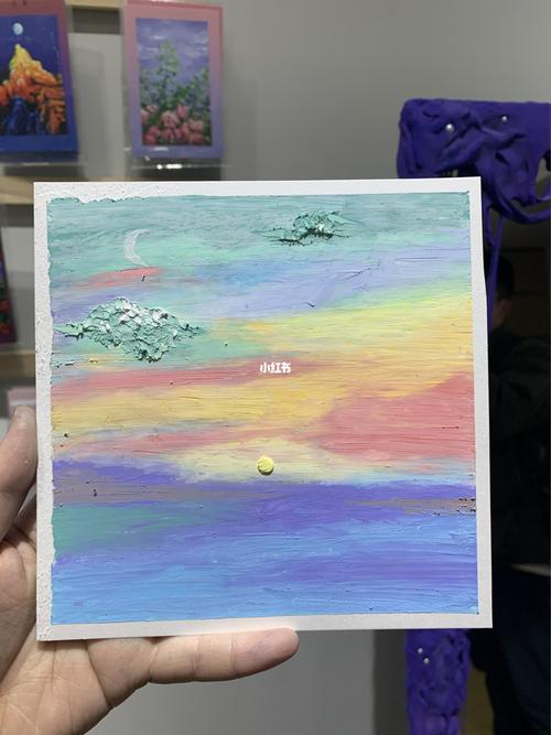 大家自选图画的油画棒画都好好看!_油画棒画_油画棒_文化_绘画