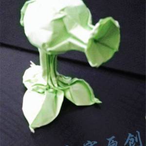 原创折纸豌豆射手