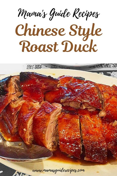 chinese style roast duck