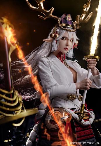 阴阳师cos图集—大江山鬼王酒吞童子和海国领主铃鹿御前