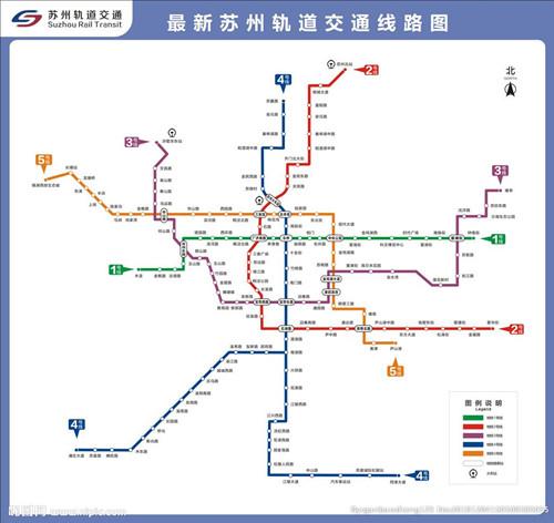 苏州地铁2号线线路图2020 苏州地铁线路图最新