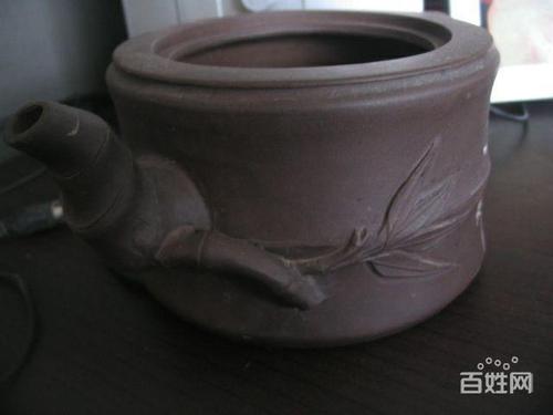 文革名家叶生刻紫砂壶