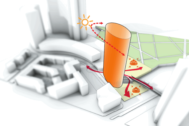 unipol 集团新总部坐落于米兰新门区(porta nuova),是米兰新 cbd 区域