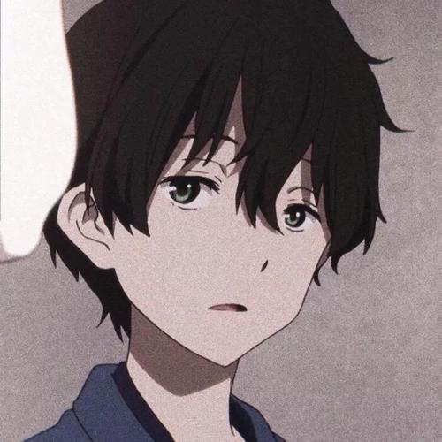 动漫,男生头像,头像,背影