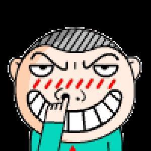 黑人龇牙搞笑头像