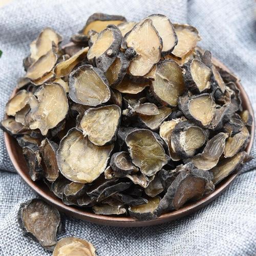 黑附片 新货中药材炙黑附子500克制黑附子清水附子片