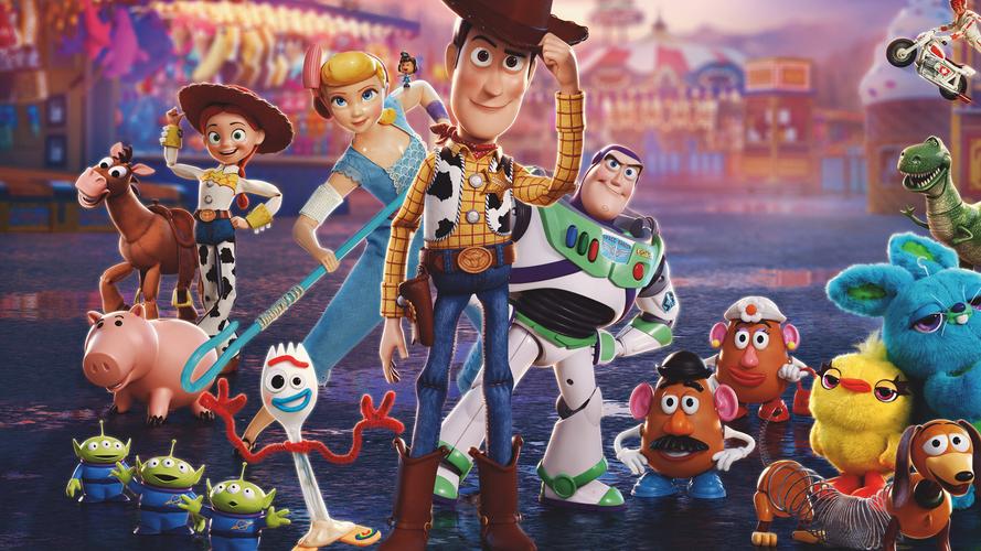 《玩具总动员4》美国动画电影桌面壁纸