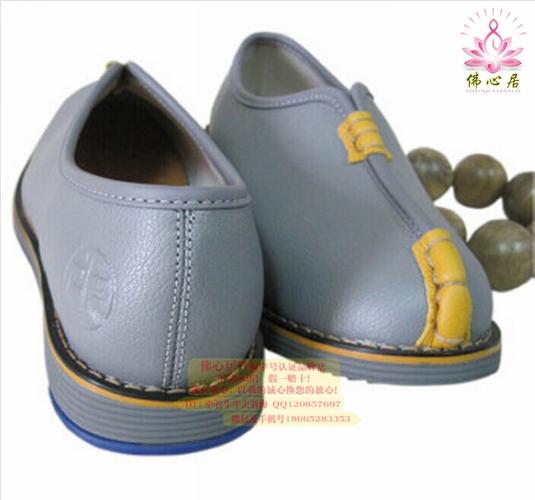 佛心居宗教用品僧人鞋子僧服僧鞋居士鞋和尚鞋防水皮鞋单鞋包邮
