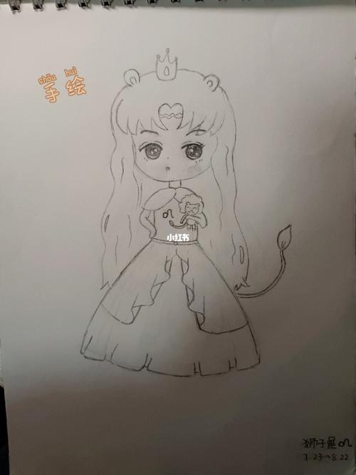 12星座手绘(二)_12星座_手绘_画画_处女座_文化_绘画