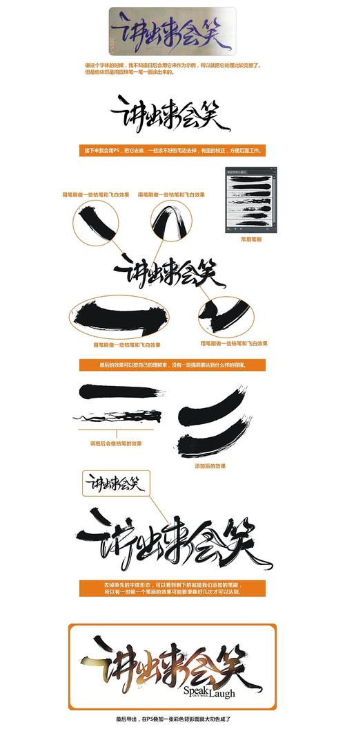 圆珠笔下的艺术字