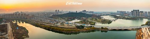 标题:蚌埠张公山公园全景