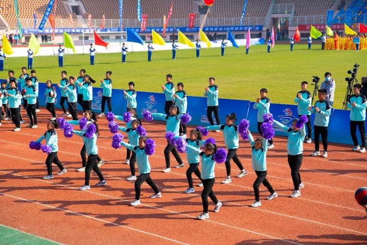 精彩城阳少年亮相青岛市第五届运动会开幕式