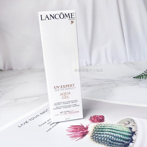 防晒霜_lancome兰蔻 柔皙轻透防晒霜清爽轻盈 新包装50mluv水感gel