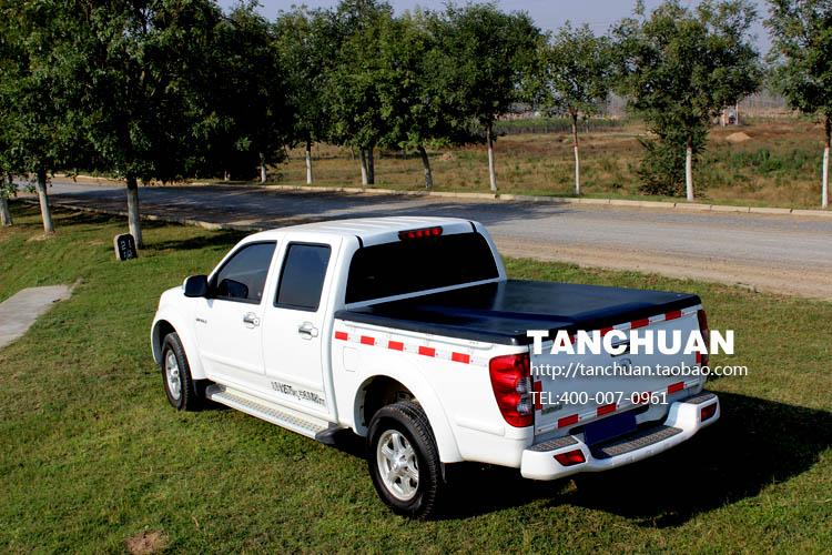 长城风骏3风骏5欧州版大双排小双排皮卡车后箱平盖平板盖液压盖