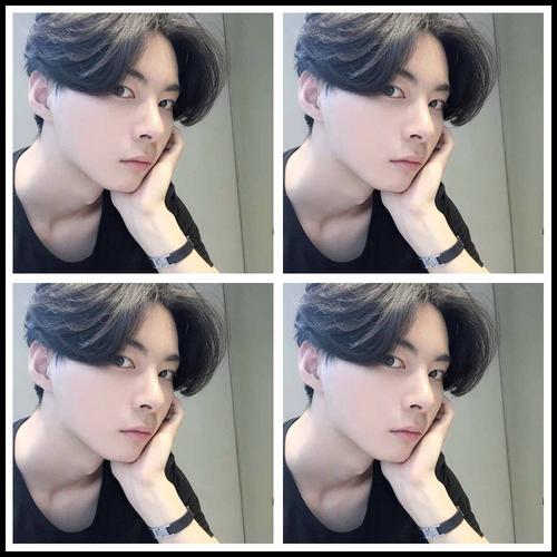 新年换款发型男生中分发型