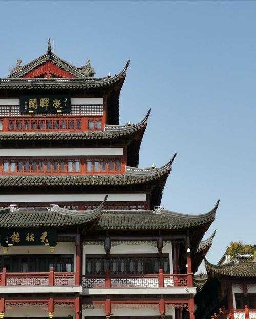 豫园商城仿明清建筑天裕楼