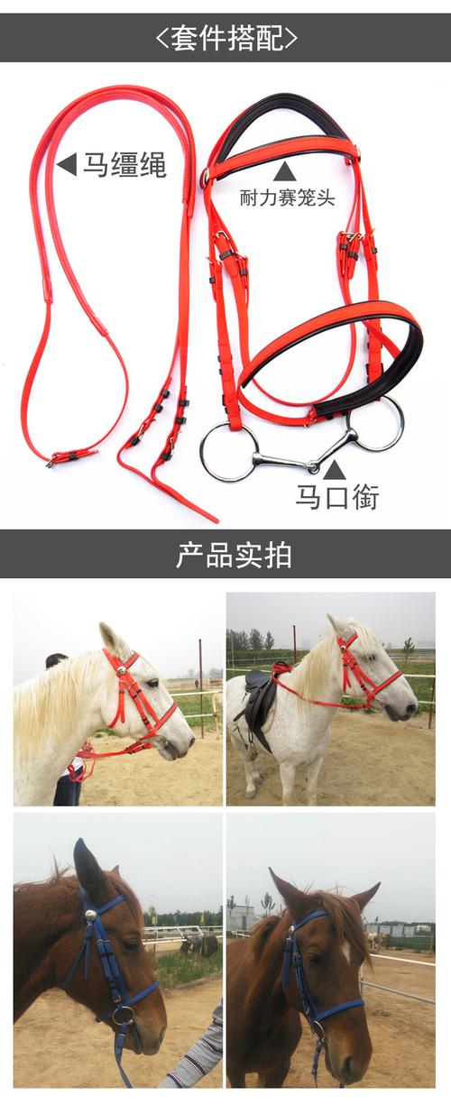 马具马术用品 pvc 耐力赛马笼头速赛水勒马缰绳