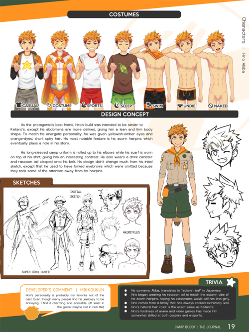 camp buddy artbook – preview & digital release schedule!