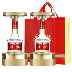 金六福 藏品 42度 浓香型白酒 礼盒装 500ml*2瓶