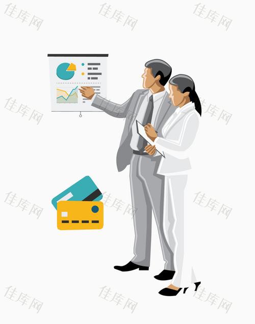 矢量业务员_卡通手绘_1589*2022px_编号10480054_png格式_佳库网