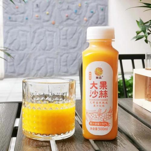 沙棘果汁3600ml新疆特产原浆沙棘油鲜榨沙棘饮料整箱