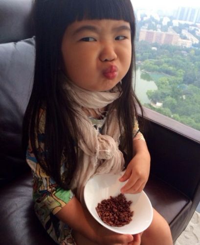 撅嘴巴都那么可爱