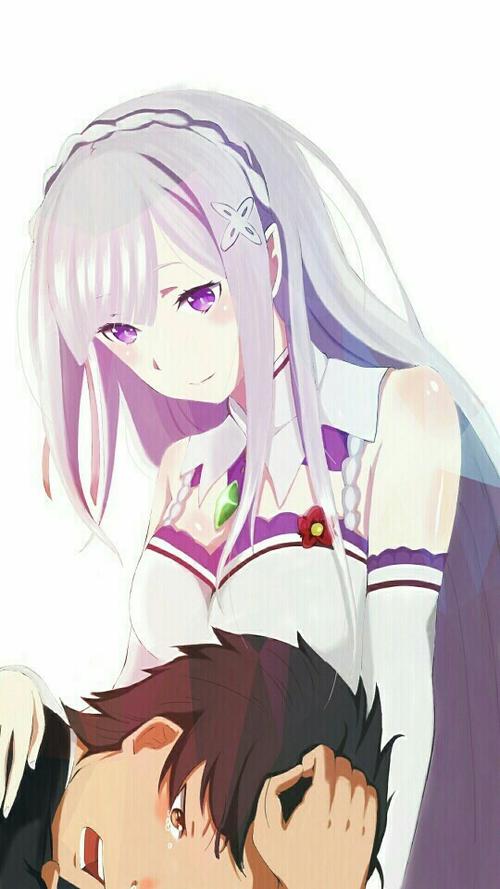 莱月昴,艾米莉娅,昴艾.艾米莉娅的温柔安慰的膝枕(/ω)