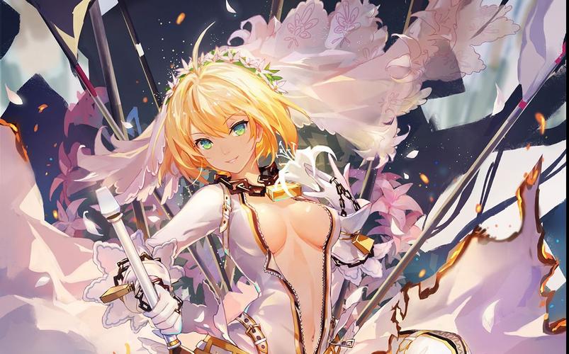 (fgo)用抽完布姐2单剩下的抽花嫁尼禄