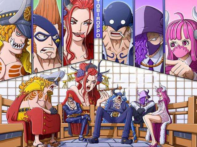 《海贼王》尾田公布凌空六子身高,最高的8米,佩吉万最